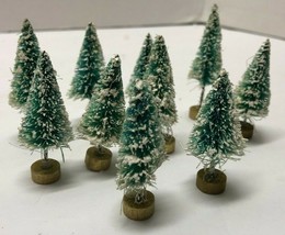 Christmas SISAL Village 10 Piece Trees - $9.90