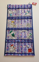 Peanuts Snoopy 8 pocket vinyl hanging organizer Japanese Marimo Craft NWT - $44.99