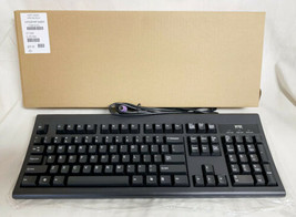 NEW OEM Wyse Dell Keyboard KB-3923 Black 104 Key Pad PS/2 6-pin Plug 770413-01L - £18.74 GBP