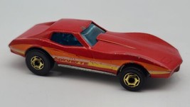 Vintage Hot Wheels 1980 Corvette Stingray Gold Rims Hong Kong Rare - $44.15