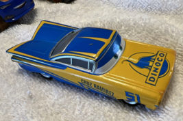 Disney Pixar Cars Cruz Ramirez Yellow &amp; Blue 1:55 Diecast 3-3/8&quot; Car Dinoco Rare - £23.70 GBP