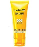 Lakme Sun Expert SPF 50 PA+++ Ultra Matte Lotion, 50 ml (pack of 2) free... - £25.26 GBP