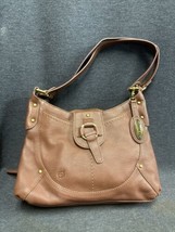 Born Leather Tote Bag Shoulder Satchel Zipper Purse - £24.86 GBP