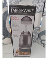 Farberware Professional Food Chopper w/ Soft Grips Push Plunger ~ Open B... - $21.93 CAD