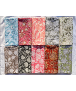 Assorted cotton Napkins 50pcHandBlock Printed Napkin Weddings Napkins - $239.42 MXN+