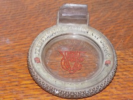 Vintage Pennsylvania Rubber Co. Jenette, PA Glass Advertising Ashtray - $1,014.94 MXN