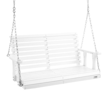 VEVOR 4 ft Wooden Porch Swing 880lbs Heavy Duty Patio Bench Hanging Chai... - $124.99