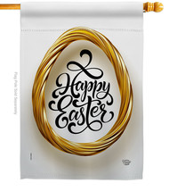 Golfen Easter Egg - Impressions Decorative House Flag H192498-BO - £29.13 GBP