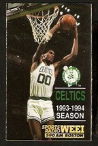 1993 Boston Celtics Pocket Schedule Robert Parrish - £1.39 GBP