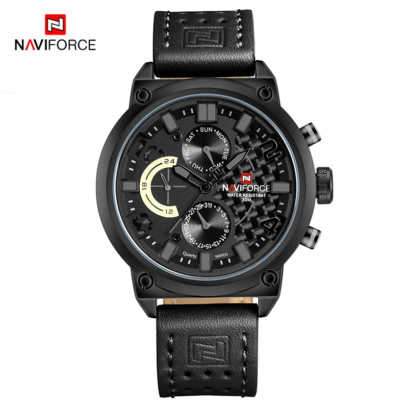 Watches Men Luxury Brand Quartz Watch Fashion Chronograph Watch Reloj Ho... - $58.86