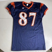 wilson tag football jersey #87 Broncos? Blue Orange Ed Mccaffrey? ￼ - £24.92 GBP