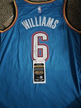 Jaylin Williams Signed Autographed Jersey Oklahoma City Thunder OKC JSA ... - $183.15