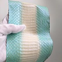 Cobra Snake Skin Leather Snakeskin Hide Craft Supply  Pearl Variegated G... - $8.44+