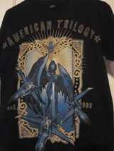 Nwot - American Trilogy Logo Image Adult Size M Double-Sided Short Sleeve Tee - £8.01 GBP