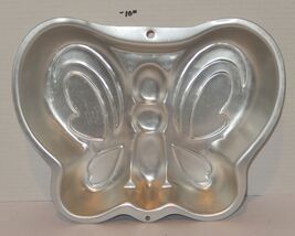 Rare Vintage 2003 Wilton Enterprises Butterfly Aluminum Cake Pan 2105-2079 - $24.70