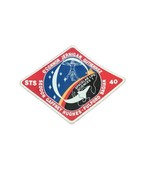 Authentic NASA Space Shuttle STS-40 Mission Patch Sticker Original Sticker - $10.90 CAD