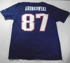 Rob Gronkowski Youth Size XL Nike Athletic Cut Tshirt New England Patrio... - £8.16 GBP