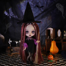 30cm Halloween Blythe Doll Cute White Skin BJD Joint Body Girl Toys Kids Gifts - £67.30 GBP+