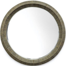 Palecek Jenner Round Mirror - Grey (129089) - £949.63 GBP