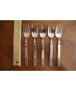 MSI Japan DANIKA Celtic Irish Knot Lot 5x Salad Forks 6.4&quot;  Stainless Fl... - €20,17 EUR