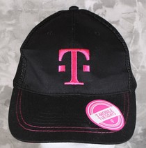 T-Mobile Tuesdays Promotion Baseball Hat Cap Black White Mesh Snapback T... - $9.75