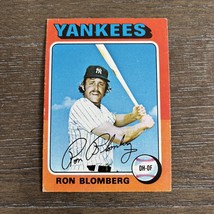 1975 Topps Baseball Set Break 68 Ron Blomberg Yankees - $1.79