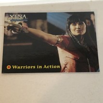 Xena Warrior Princess Trading Card Lucy Lawless Vintage #46 Warriors In Action - £1.57 GBP