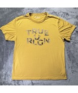 True Religion T Shirt 2XL Men’s Yellow - $43.45 CAD
