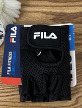 FILA Fitness Gloves Half Fingers Size Small/Medium - $4.30