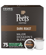 , Dark Roast K-Cup Pods for Keurig Brewers - Major Dickason'S Blend 75 Count (1  - $46.97