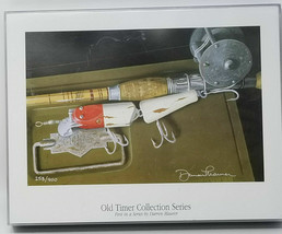 Climax Old Reliable Fishing Lure COA Darren Maurer Signed Numbered Print Vintage - £14.91 GBP