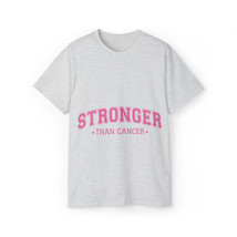 breast cancer stronger t shirt for women and men Unisex Ultra Cotton Tee - $15.91+