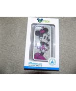 Disney Parks Minnie Mouse Bling rhinestones iPhone 5 Cell Phone Cover NEW - £22.96 GBP