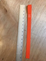 Winch Hook Pull Strap 15 inch Orange Single Loop - Warn Ramsey Mile Mark... - $20.63 CAD