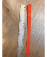 Winch Hook Pull Strap 15 inch Orange Single Loop - Warn Ramsey Mile Mark... - $272.16 MXN