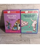 Scholastic Video Collection DVDs Strega Nona Make Way for Ducklings &amp; MORE - £10.60 GBP