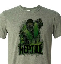 Mortal Kombat - Reptile T shirt - Super soft men&#39;s, women&#39;s,unisex graphic Shirt - £11.98 GBP+