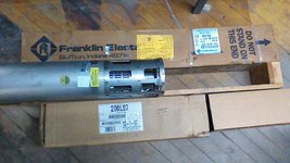 NEW FRANKLIN ELECTRIC 6&quot; SUBMERSIBLE MOTOR &amp; GOULDS WELL PUMP /7.5HP 3 P... - $398.59