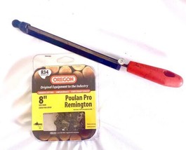 Chainsaw Bundle Vintage Nicholson Chain Sharpening Guide And 8 In Oregon... - £9.59 GBP