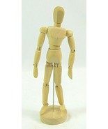 Unisex Human Figure Drawing Art Mannequin Smooth, Sanded, Sketch Pose-able - £19.98 GBP