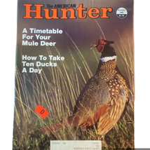 American Hunter December 1980 Little Known Pheasant Belt Mule Deer Timetable - £4.64 GBP