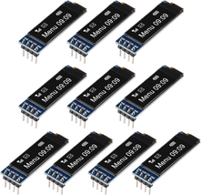 10 Pieces I2C Display Module 0.91 Inch I2C OLED Display Module I2C OLED Screen - £44.58 GBP