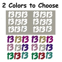 Confetti Number 13 - 2 Colors to Choose - 14 gms bag FREE SHIPPING - £3.13 GBP+