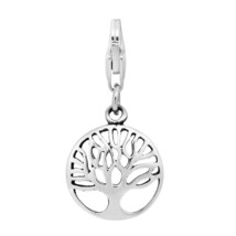 Mini &#39;Tree of Life&#39; Symbol .925 Silver Pendant or Charm - £11.56 GBP
