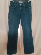 Levis 515 Womens 4 M Denim Bootcut Stretch Medium Wash Blue Jeans Pants - $18.69