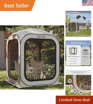 Instant Portable Screen House Tent - 360-Degree Mosquito Protection in B... - $109.99