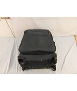 Concourse Green Black Rolling Luggage Suitcase Broken Wheels Small Hole ... - £14.27 GBP
