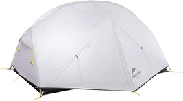 Naturehike Mongar 2 Person Backpacking Tent 3 Season Free-Standing Light... - £155.42 GBP