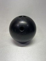 Vintage Ebonite Clara Bowling Ball 13 Lbs 3 Oz All Black - £39.81 GBP