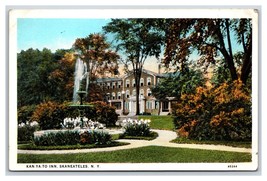 Kan-Ya-To Inn Hotel Skaneateles Lake New York NY UNP WB Postcard H22 - £3.02 GBP